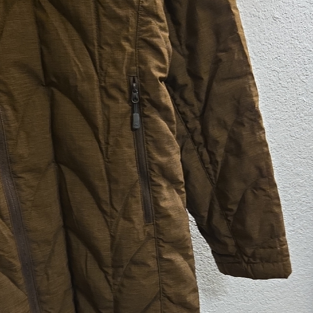 Outdoor Research Hooded Long Puffer Jacket - Tech Brown - Medium - Picture 7 of 16